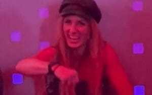 Backstage Video Shows Becky Lynch’s Priceless Reaction to Seth Rollins-Paul Heyman WrestleMania Swerve
