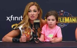 Becky Lynch's Daughter Roux Hijacks WrestleMania Press Conference with Adorable Interruptions