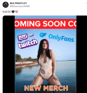 Blair Davenport Set to Join OnlyFans After WWE Release