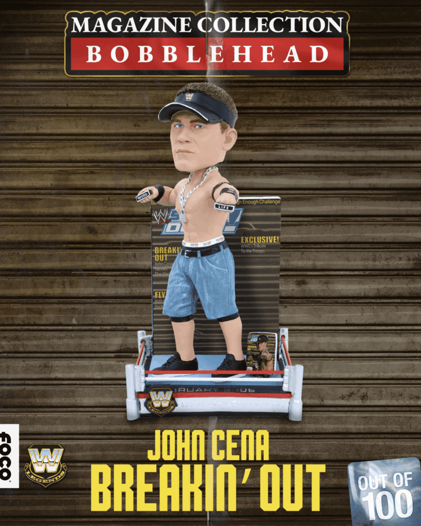 John Cena’s New WWE Bobblehead Is a Must-Have Throwback for Hardcore Fans