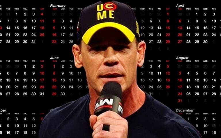 John Cena’s WWE Calendar Filling Up with New Events Added