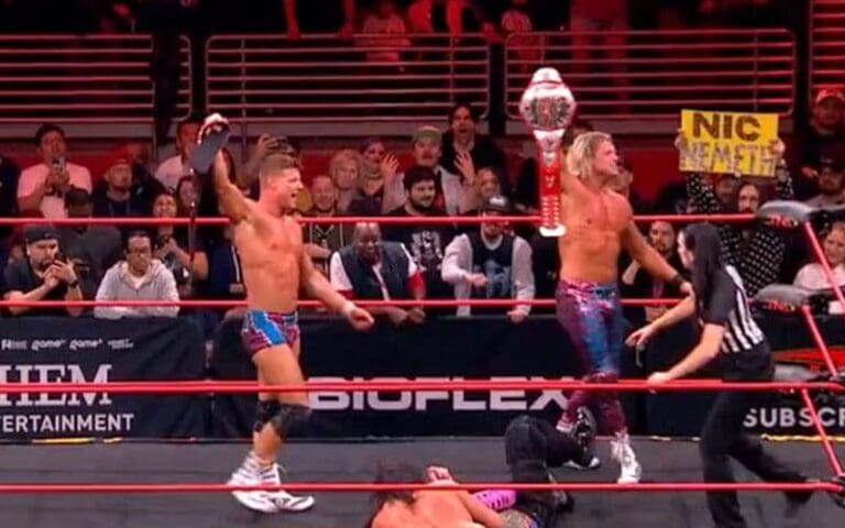 Nic and Ryan Nemeth Steal TNA World Tag Team Titles From The Hardys at Rebellion