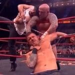 Northern Armory Choke Out Steve Maclin With Chain After TNA Rebellion Title Match