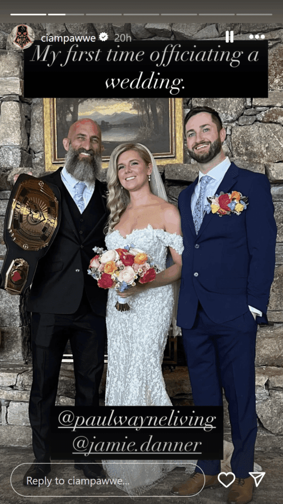Tommaso Ciampa Shows Off New Championship—But It's Not from WWE