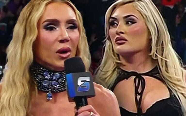 What Wasn’t Planned: Off-Script Shots from Charlotte Flair and Tiffany Stratton Exposed