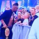 Kofi Kingston Reacts to Kid Hitting Him During May 12 WWE RAW