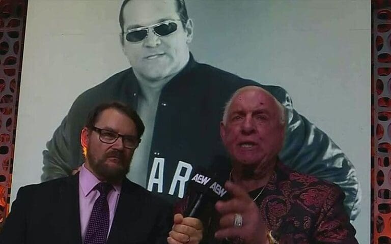 Ric Flair Pays Emotional Tribute to Steve “Mongo” McMichael on May 17 AEW Collision