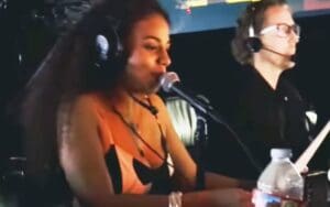 Samantha Irvin Introduces Music Legend Stevie Wonder at Raiders Gala