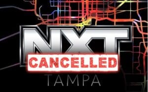 WWE Abruptly Cancels NXT CW Taping in Tampa