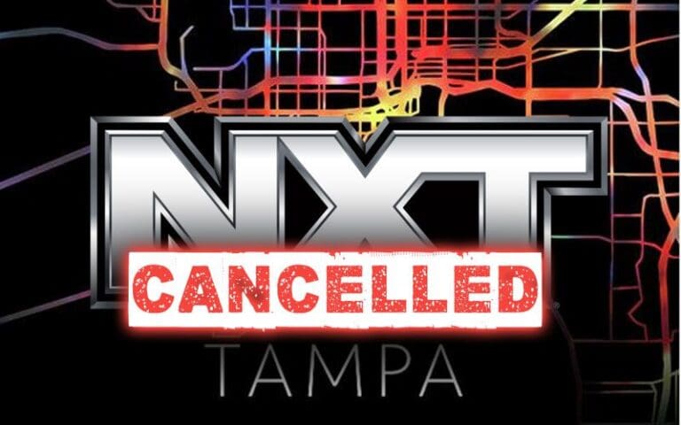 WWE Abruptly Cancels NXT CW Taping in Tampa