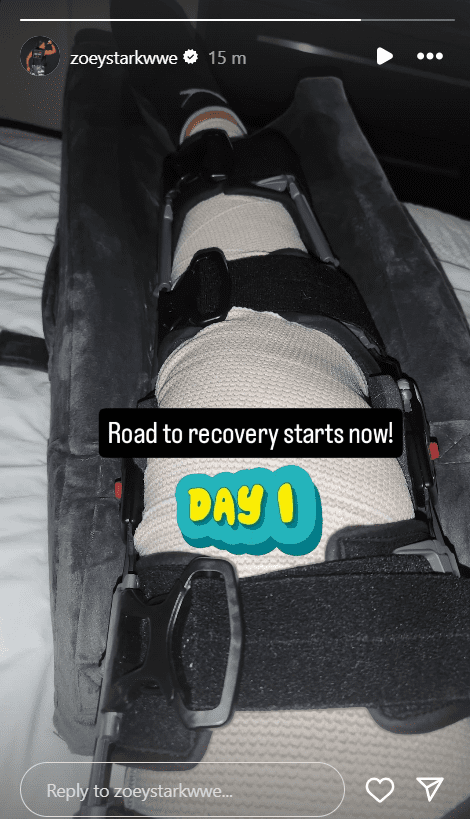 Zoey Stark Confirms Road to Recovery After Undergoing Knee Surgery