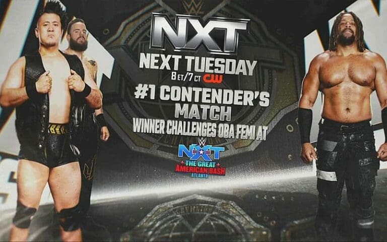 #1 Contender Match Booked For 7/1 WWE NXT