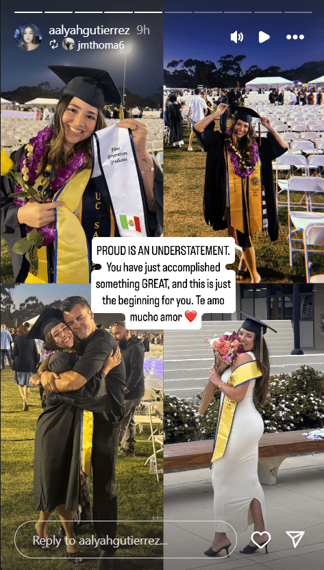 Aalyah Mysterio Graduates from UC San Diego with Degree in Human Biology