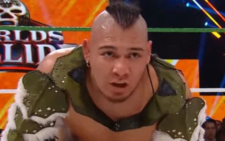 El Hijo del Vikingo Retains Mega Championship In Wild Match At WWE x AAA Worlds Collide