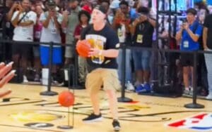 John Cena Fails Miserably at Shooting Hoops During Fanatics Fest