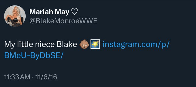 Name Origins of Mariah May’s WWE Persona “Blake Monroe” Possibly Revealed