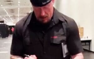 The Undertaker Signs First-Ever Basketball for Young Fans at Fanatics Fest