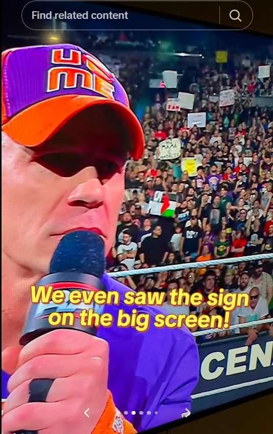 WWE Accused of Confiscating CM Punk-Palestine Sign During RAW Broadcast