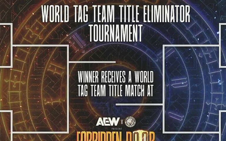 AEW Launches World Tag Team Title Eliminator Tournament for Forbidden Door