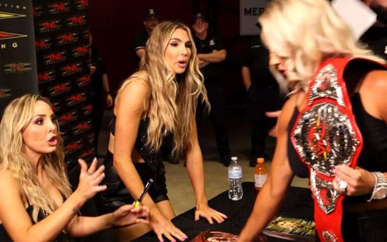Ash by Elegance Furious Over $5,000 TNA Fine After Table-Flipping Incident With The IInspiration