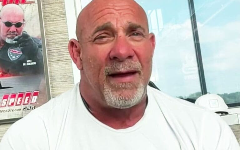 Goldberg Addresses Viral Photo Laughing at GUNTHER’s Chop During Final Match