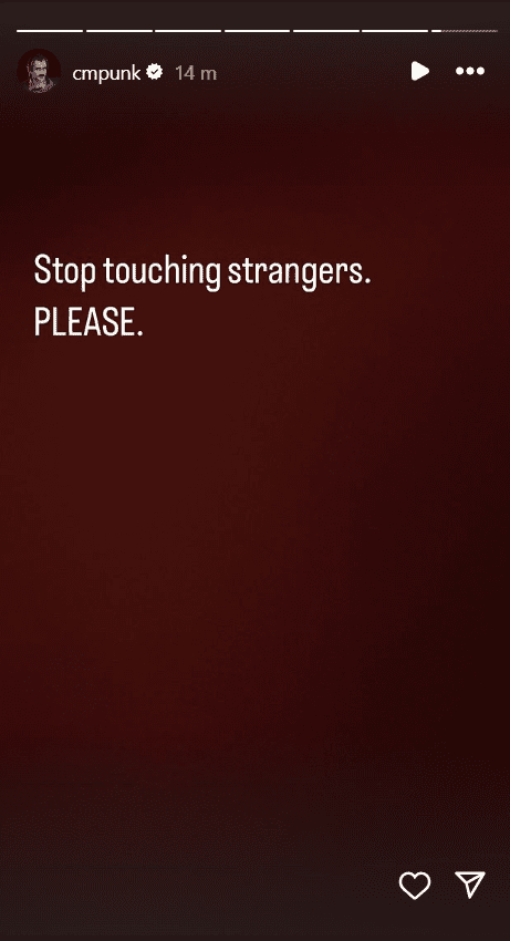 CM Punk Issues Warning About Personal Boundaries Ahead of WWE Clash in Paris