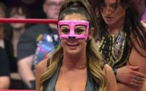 Harley Cameron Returns at AEW Collision With a Chain-Wrapped Board and a Vengeance Mask