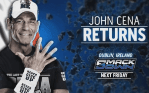 John Cena's WWE SmackDown Return Announced For 8/22 Episode From Ireland