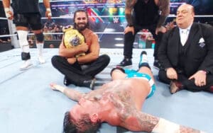 Seth Rollins Mocks CM Punk After WWE World Heavyweight Title Win at SummerSlam