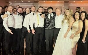 AEW Upset Over MJF Wedding Photos Leaking Featuring Hangman Page