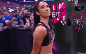 AJ Lee Merchandise Appears On WWE Shop After SmackDown Return