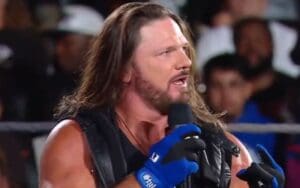 AJ Styles Says Someone in WWE Is Trying to Push Him Out