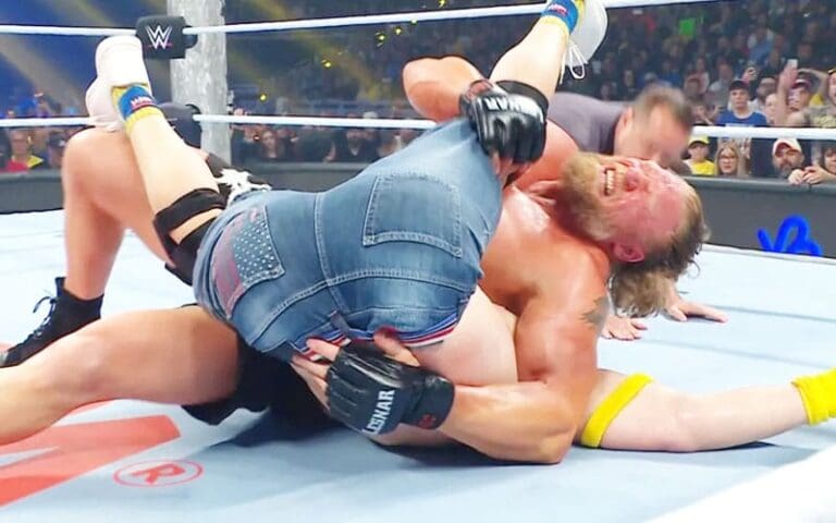 John Cena Never Changed Brock Lesnar Match Finish at WrestlePalooza