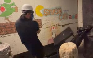 Drew McIntyre Smashes TV in Rage Room Before WWE Title Match Against Cody Rhodes