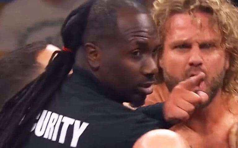 Identity of Security Guard During Adam Page &amp; Samoa Joe Brawl on AEW Dynamite Revealed