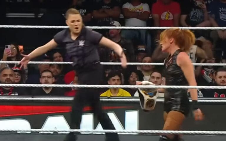 Jessika Carr Fires Back at Becky Lynch After Match Controversy on WWE RAW