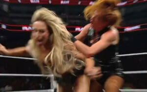 Maxxine Dupri Gets Cracked With WWE Title Belt by Becky Lynch in Dirty RAW Finish