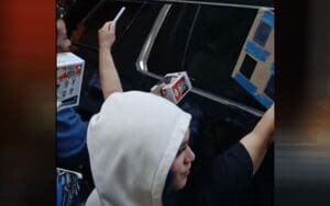 The Rock's SUV Swarmed By Autograph Resellers Outside Jimmy Fallon Taping