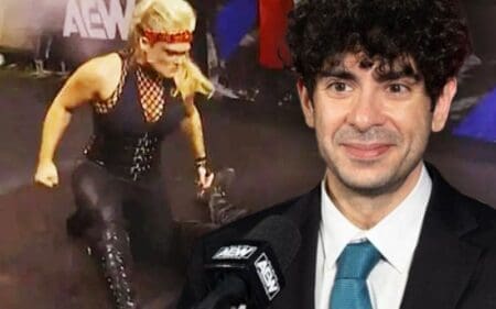Tony Khan Reacts to Beth Phoenix’s Arrival at AEW All Out Tony Khan Reacts to Beth Phoenix’s Arrival at AEW All Out
