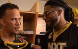 Trick Williams Clowns Ricky Saints With Youth Large Jersey Before WWE NXT vs. TNA Show