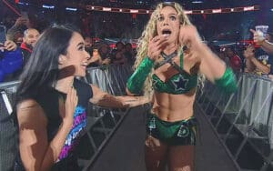 AJ Lee Returns To Cause Becky Lynch's Women's IC Title Loss During 11/17 WWE RAW