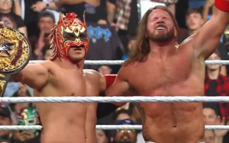 AJ Styles &amp; Dragon Lee Retain World Tag Team Titles In Chaotic Match During 11/3 WWE RAW