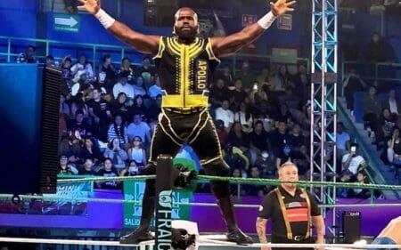 Apollo Crews Makes In-Ring Return at AAA Alianzas Event After Pec Injury