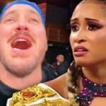 Ex-WWE LFG Star BJ Ray Heckles Kelani Jordan From Front Row at TNA Turning Point