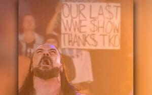 Fan Sign Targeting TKO Pulled by WWE Security on RAW