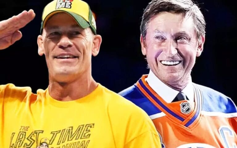 John Cena Compared to Hockey Icon Wayne Gretzky Ahead of Retirement