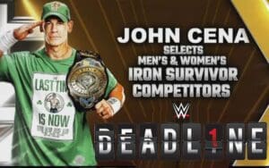 John Cena Throws Major Change Into Iron Survivor Challenge Match At WWE NXT Deadline