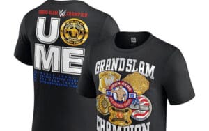 John Cena's Grand Slam T-Shirt Drops After WWE Intercontinental Title Win at RAW in Boston