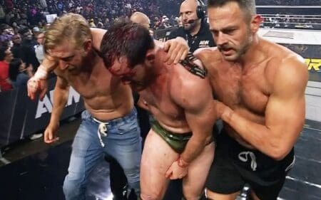 Kyle O’Reilly Sidelined With Injuries After Brutal AEW Full Gear Match Kyle O’Reilly Sidelined With Injuries After Brutal AEW Full Gear Match