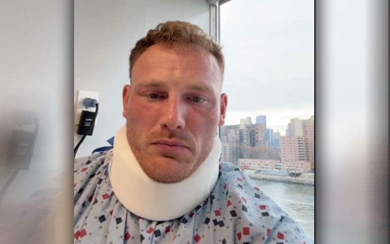 Ridge Holland Says Further Testing Revealed Two Collapsed Discs Before Emergency Neck Surgery